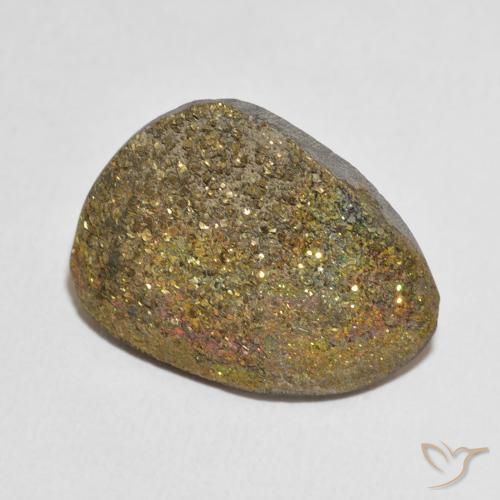 Pirita arco-íris Multicolorido Natural 17.03ct, Chique, Opaco