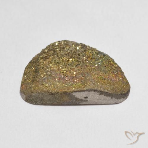 Pirita arco-íris Multicolorido Natural 17.03ct, Chique, Opaco