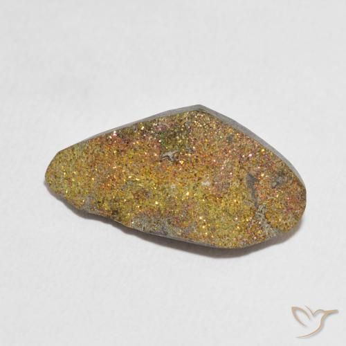 Pirita arco-íris Multicolorido Natural 7.49ct, Chique, Opaco