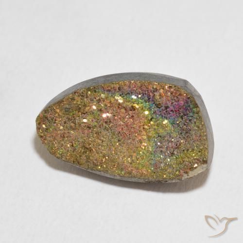 Pirita arco-íris Multicolorido Natural 9.54ct, Chique, Opaco