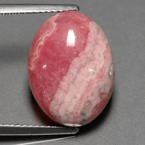Rodocrosita multicolorido natural 12,06ct, corte oval, opaco