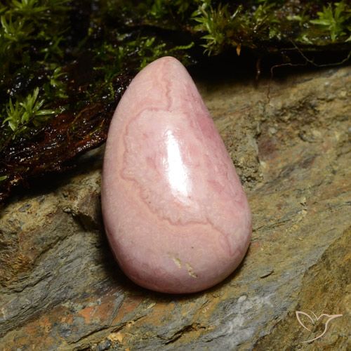 20.82ct Natural rosa rosa rodocrosita, Chique, Opaco