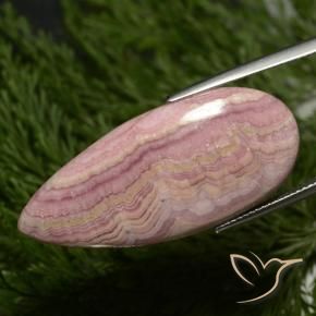 rodocrosita Multicolorido Natural 29.29ct, Formato de pêra, Opaco