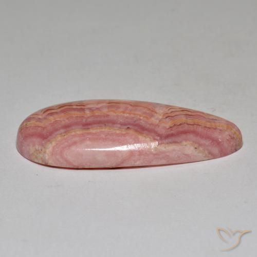 rodocrosita Multicolorido Natural 29.20ct, Formato de pêra, Opaco