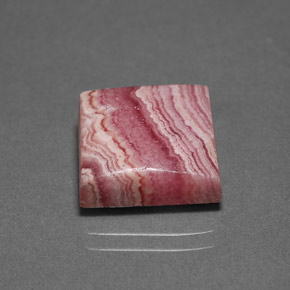Rodocrosita multicolorido natural 10,68ct, quadrado, opaco