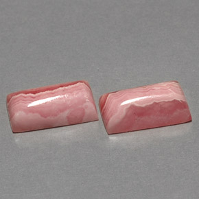 Pedras preciosas de rodocrosita multicolorido natural de  ct, baguete, opaco