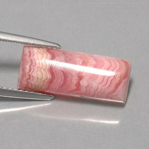 rodocrosita Multicolorido Natural 5.91ct, baguete, Opaco