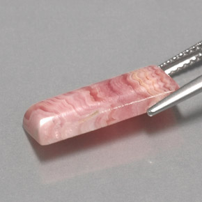 rodocrosita Multicolorido Natural 5.91ct, baguete, Opaco