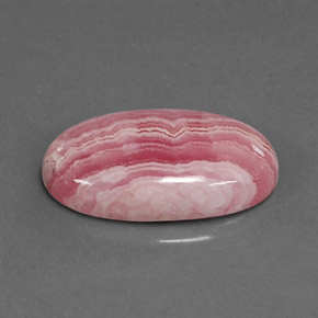 Rodocrosita multicolorido natural 8,66ct, corte oval, opaco