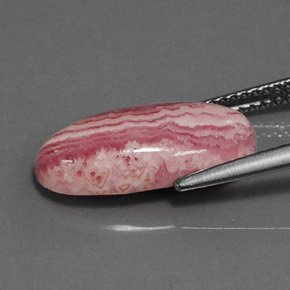 rodocrosita Multicolorido Natural 5.85ct, Corte Oval, Opaco