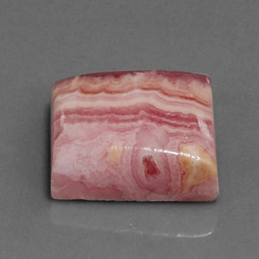Rodocrosita multicolorido natural 8,90ct, baguete, opaco