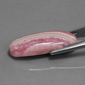 rodocrosita Multi rosa rosa Natural 11.04ct, Corte Oval, Opaco