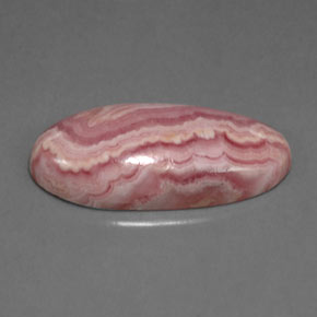 rodocrosita Multi rosa rosa Natural 15.40ct, Corte Oval, Opaco