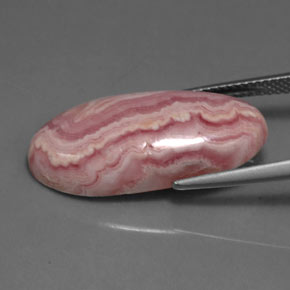 rodocrosita Multi rosa rosa Natural 15.40ct, Corte Oval, Opaco