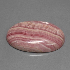 Rodocrosita multicolorido natural 19,97ct, corte oval, opaco