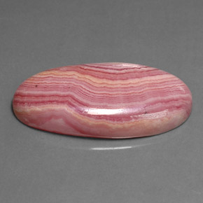 Rodocrosita multicolorido natural 21,19ct, corte oval, opaco