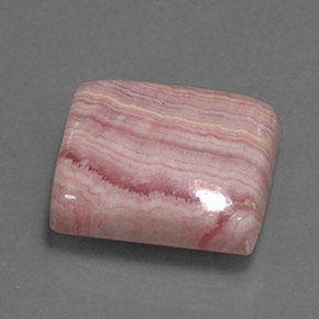 Rodocrosita multicolorido natural 6,95ct, baguete, opaco