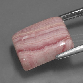 Rodocrosita multicolorido natural 6,95ct, baguete, opaco