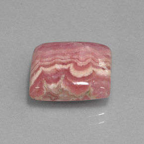 Rodocrosita multicolorido natural 10,90ct, quadrado, opaco