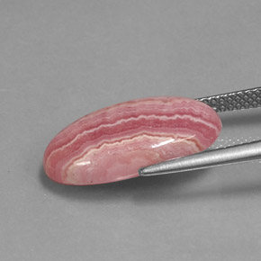 rodocrosita Multicolorido Natural 9.49ct, Corte Oval, Opaco