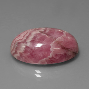 Rodocrosita multicolorido natural 32,83ct, corte oval, opaco
