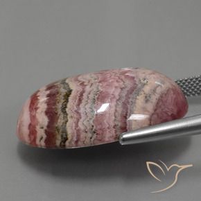 rodocrosita Multicolorido Natural 43.30ct, oval, Opaco