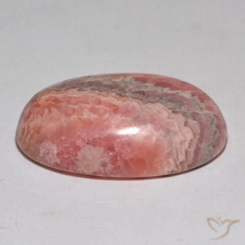 rodocrosita Multicolorido Natural 36.55ct, Corte Oval, Opaco