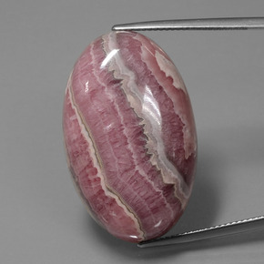 rodocrosita Multicolorido Natural 59.72ct, Corte Oval, Opaco