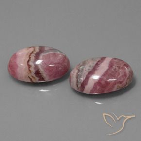Pedras preciosas de rodocrosita Multicolorido natural de 29.63 ct, oval, Opaco