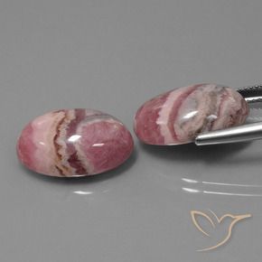 Pedras preciosas de rodocrosita Multicolorido natural de 29.63 ct, oval, Opaco