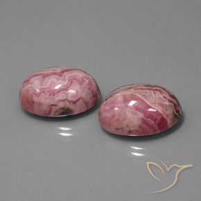 Pedras preciosas de rodocrosita Multicolorido natural de 48.91 ct, oval, Opaco