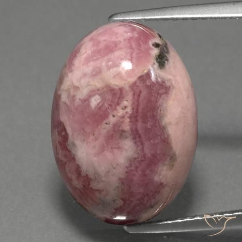 15.86ct Natural Multicolorido rodocrosita, oval, Opaco