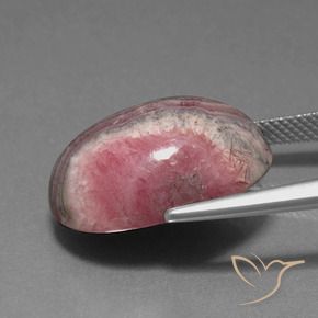 rodocrosita Multicolorido Natural 23.53ct, oval, Opaco