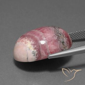 rodocrosita Multicolorido Natural 23.65ct, oval, Opaco