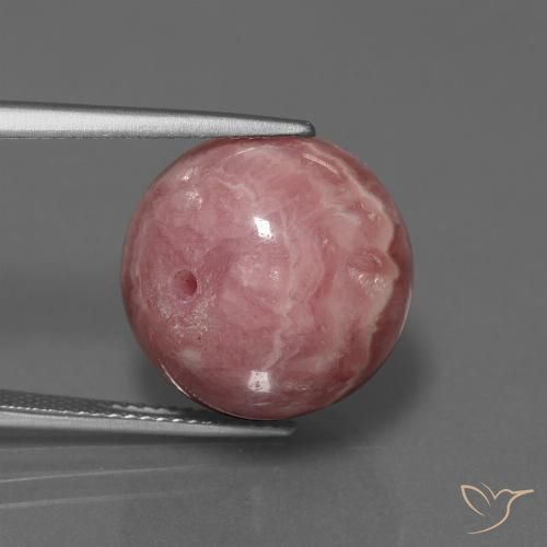 35.68ct Natural Multicolorido rodocrosita, Esfera / Bola, Opaco