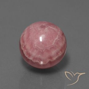 rodocrosita Multicolorido Natural 35.68ct, Esfera / Bola, Opaco