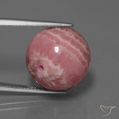 38.55ct Natural Multicolorido rodocrosita, Esfera / Bola, Opaco