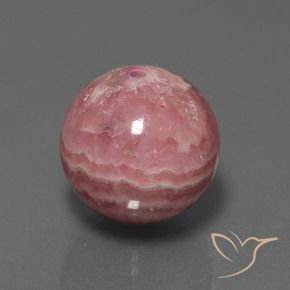 rodocrosita Multicolorido Natural 38.55ct, Esfera / Bola, Opaco