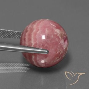 rodocrosita Multicolorido Natural 38.55ct, Esfera / Bola, Opaco