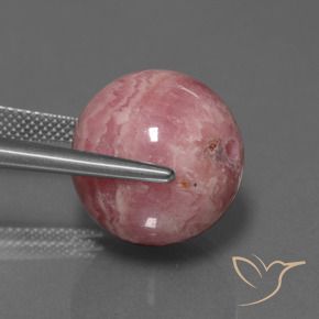 rodocrosita Multicolorido Natural 40.30ct, Esfera / Bola, Opaco