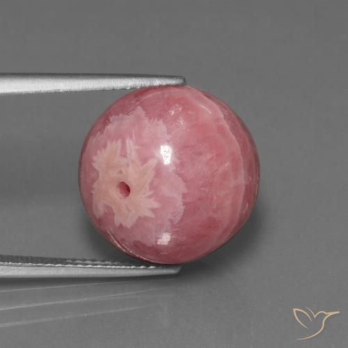 36.70ct Natural Multicolorido rodocrosita, Esfera / Bola, Opaco