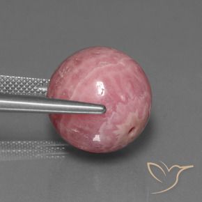 rodocrosita Multicolorido Natural 36.70ct, Esfera / Bola, Opaco