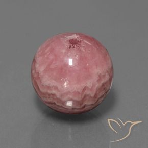 rodocrosita Multicolorido Natural 41.61ct, Esfera / Bola, Opaco