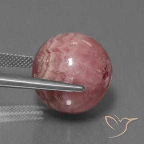rodocrosita Multicolorido Natural 41.61ct, Esfera / Bola, Opaco