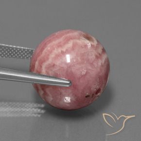 rodocrosita Multicolorido Natural 46.41ct, Esfera / Bola, Opaco