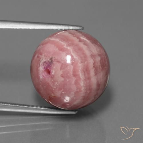 40.96ct Natural Multicolorido rodocrosita, Esfera / Bola, Opaco