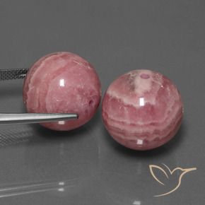 Pedras preciosas de rodocrosita Multicolorido natural de 92.27 ct, Esfera / Bola, Opaco