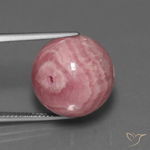 43.90ct Natural Multicolorido rodocrosita, Esfera / Bola, Opaco