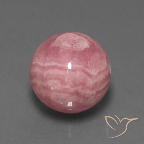 rodocrosita Multicolorido Natural 43.90ct, Esfera / Bola, Opaco