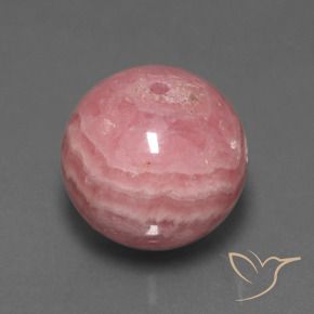 rodocrosita Multicolorido Natural 50.39ct, Esfera / Bola, Opaco